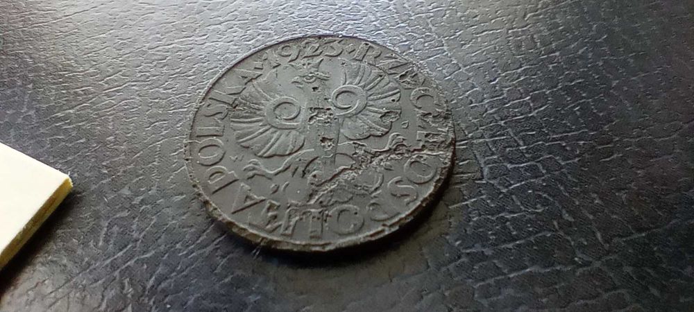 Stare monety 20 groszy cynk 1923  2RP cudo Destrukt