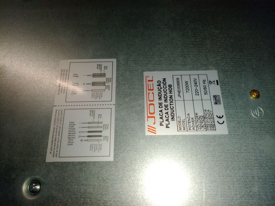 Placa de indução jocel boster