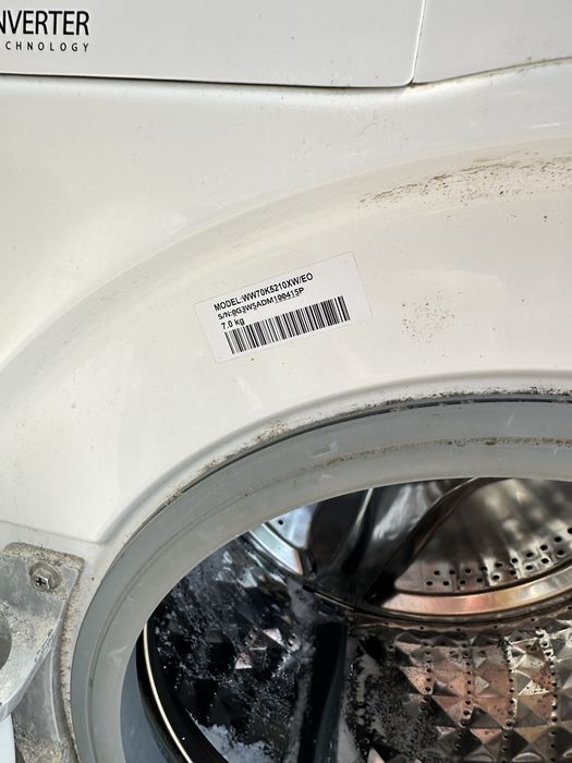 Pralka Samsung uszkodzona