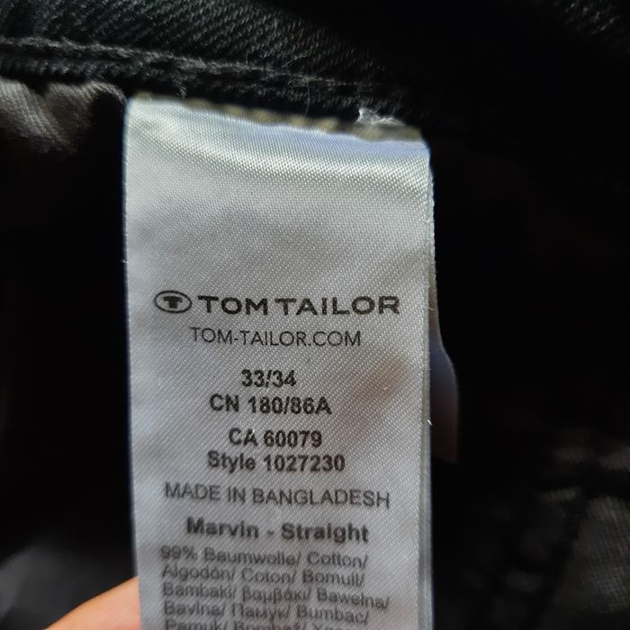 Męskie jeansy Tom Tailor marvin straight  rozm33/34