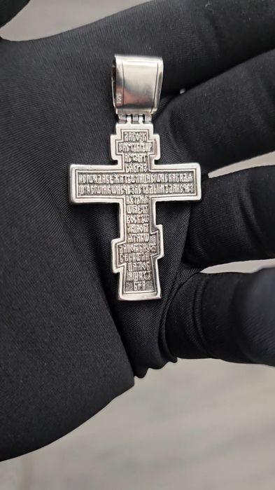Срібний хрестик великий 15 грам