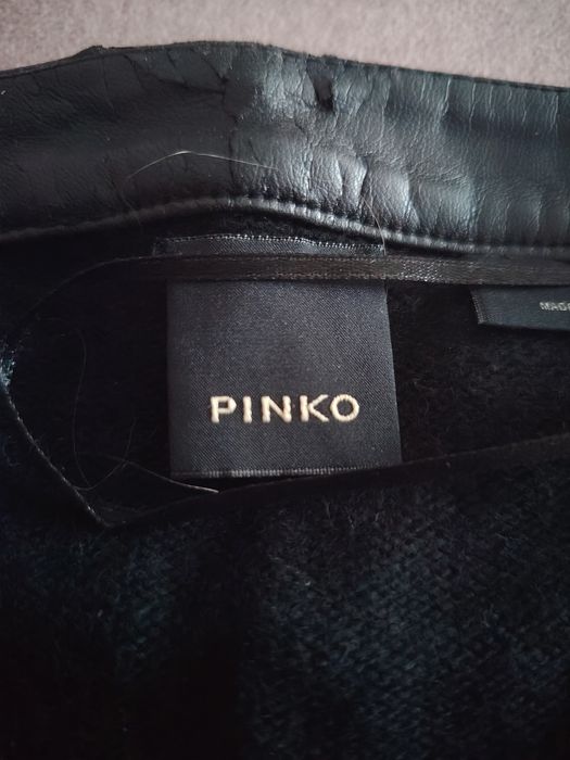 Sweterek z frendzlami PINKO