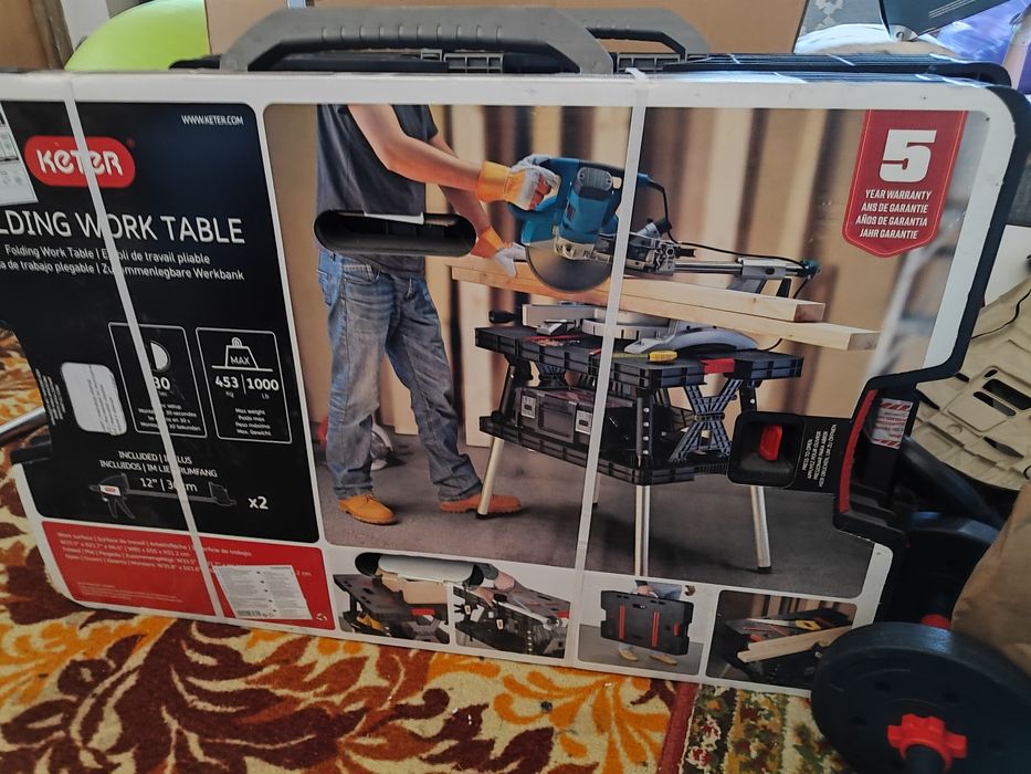 wkrętarka, frezarka, Bosh, stół Keter