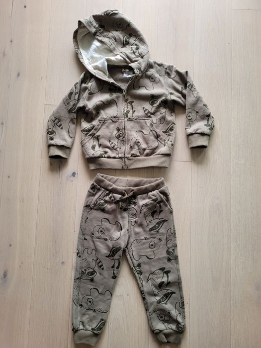 Dres chłopięcy Smyk, bluza i spodnie komplet r. 98