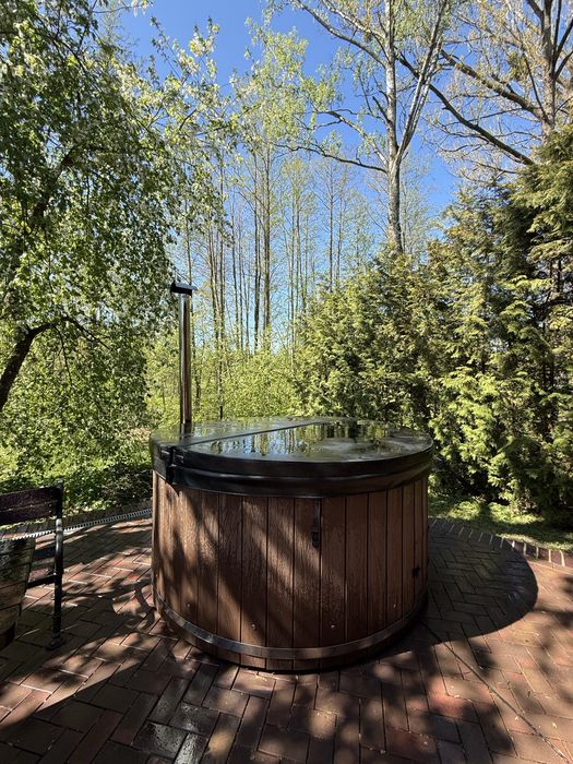 Mazury Całoroczny Domek Sauna Balia Jacuzzi Grill Blisko Jeziora