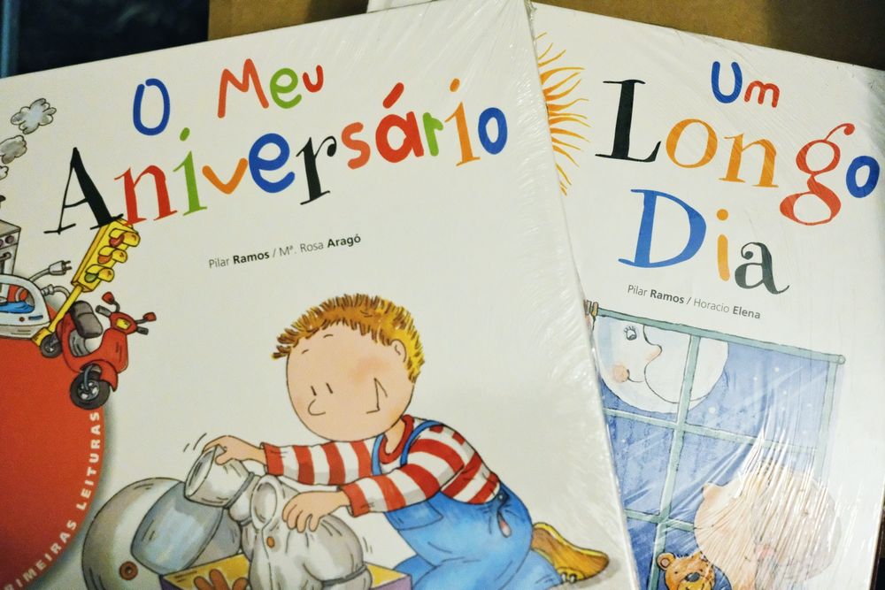 Primeiras leituras - 8 livros infantis