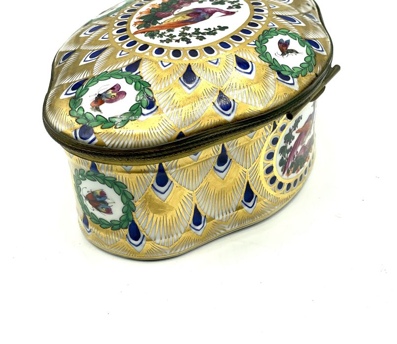 Caixa de porcelana Sévres