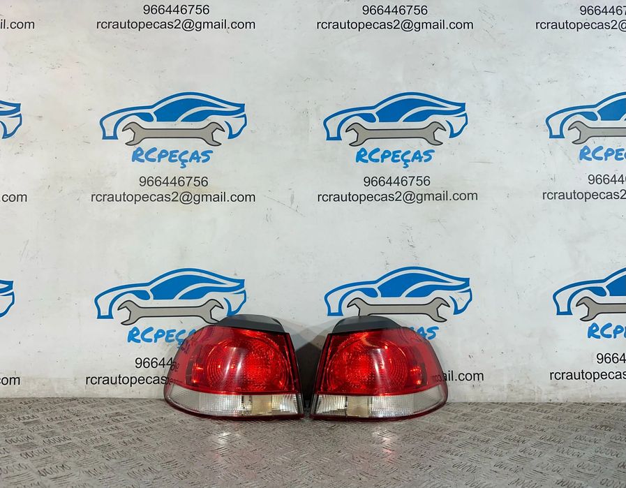 Conjunto Farolins Tras Traseiro Direito Esquerdo Original Volkswagen