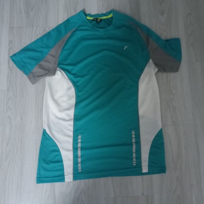 Спортивная футболка F&F Active. Бирюзовая / Мятная. Размер M