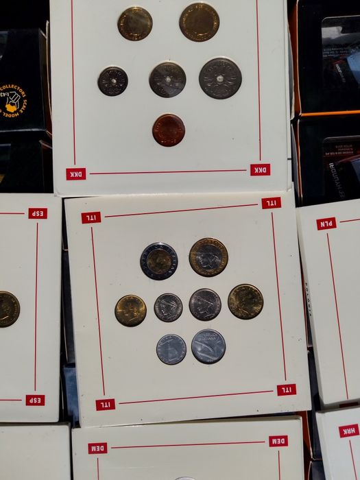 Conjunto moedas pré-euro