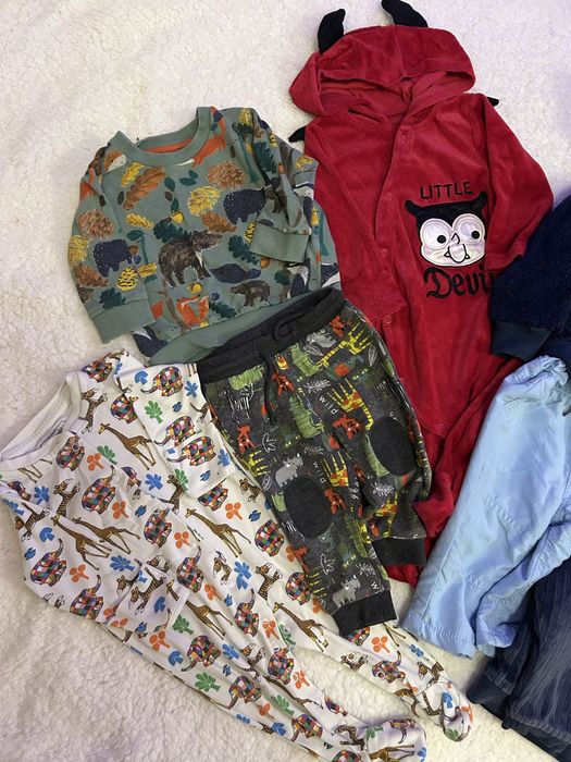 Пакет/лот/набір одягу для хлопчика 3-6міс та комбінезон