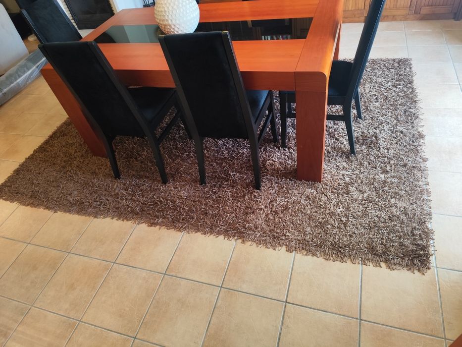 Carpete castanho 210*310