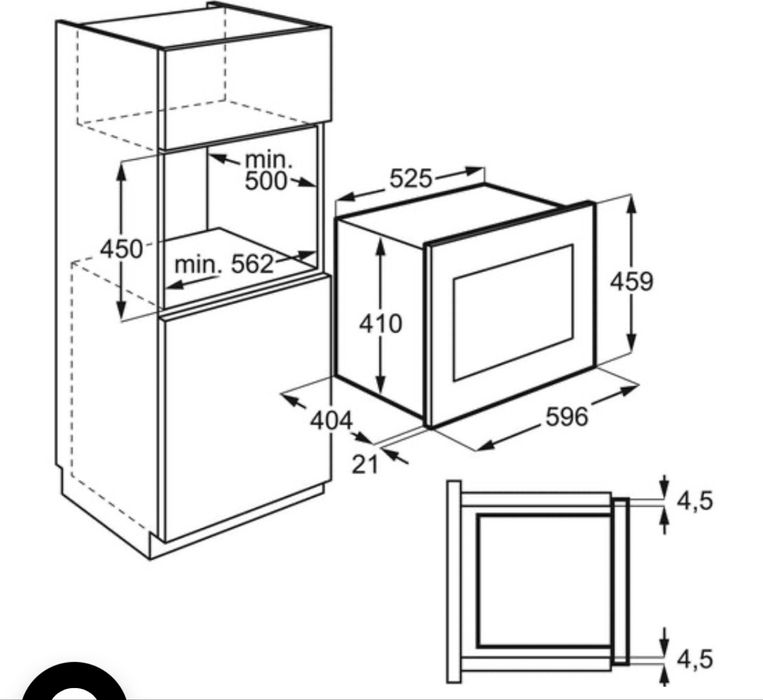 Mikrofala AEG MC2664E