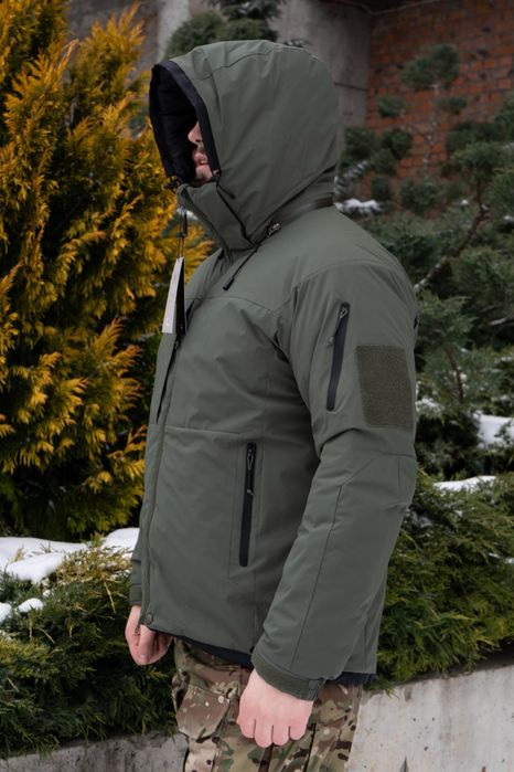 Куртка зимова Олива Dragon 10.0 до -25 пуховик тактичний військовий