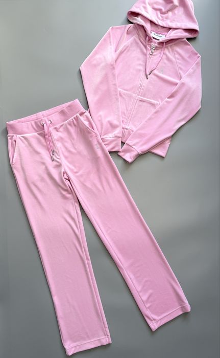 Велюровий костюм Juicy Couture новий оригінал рожевий XS дефект