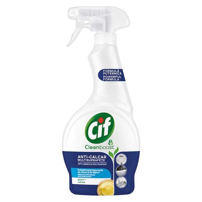 Cif środek do czyszczenia łazienek z Octem Odkamieniacz 500 ml