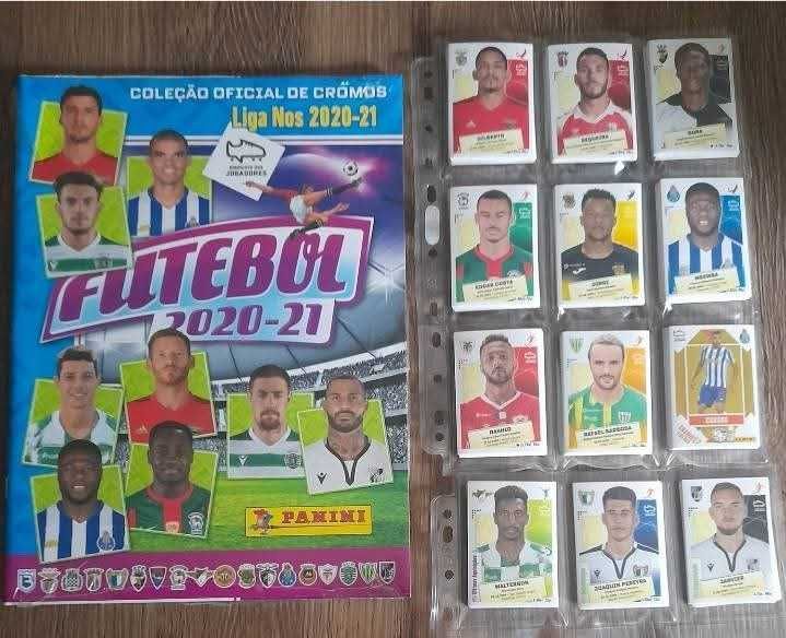 Coleção de cromos por colar da Liga Portuguesa 20/21