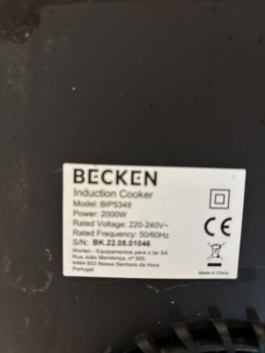 Fogão de uma boca de indução