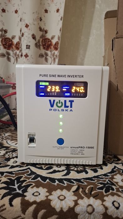 Джерело безперебійного живлення  volt Polska sinus pro-1500Е