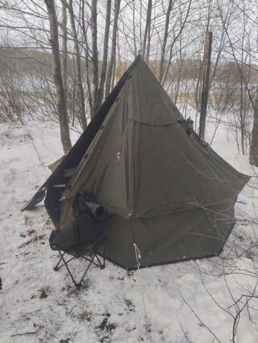 Piecyk na drewno do namiotu, bushcraft