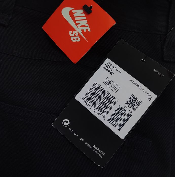 Джинси Nike SB × Leo Baker "Orange Label collection" MOM (Розмір М)