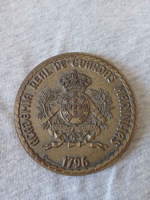 Medalha comemorativa Academia Real De Guardas Marinhas 1796