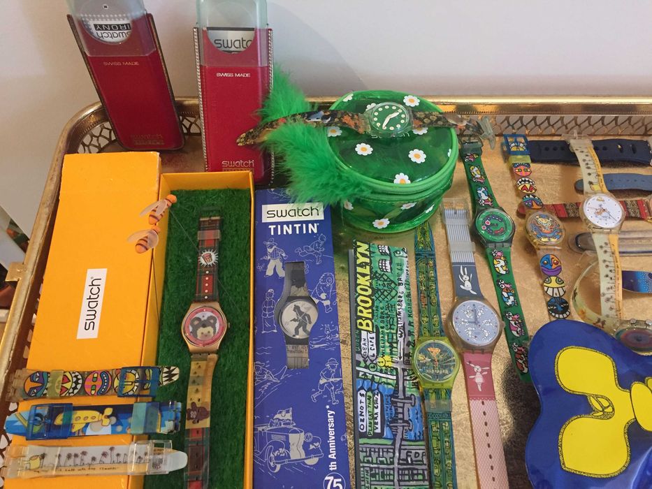 Relógios Swatch Vintage. De Colecção. Yellow Submarine; Gnomomania
