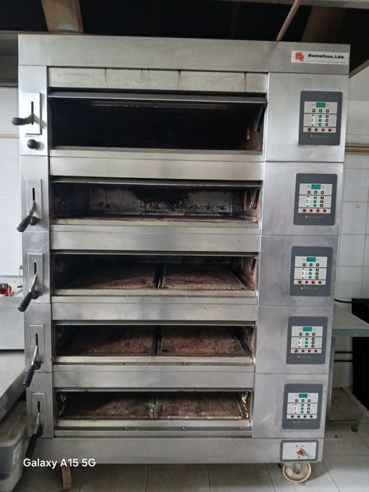Forno elétrico pastelaria padaria Ramalhos