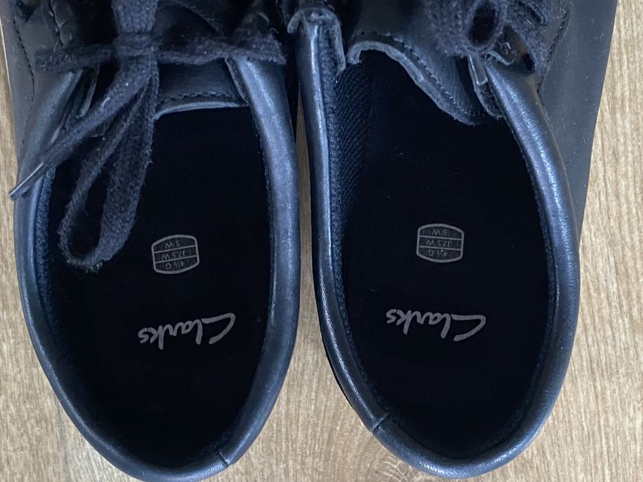 Clarks 37,5 czarne buty damskie