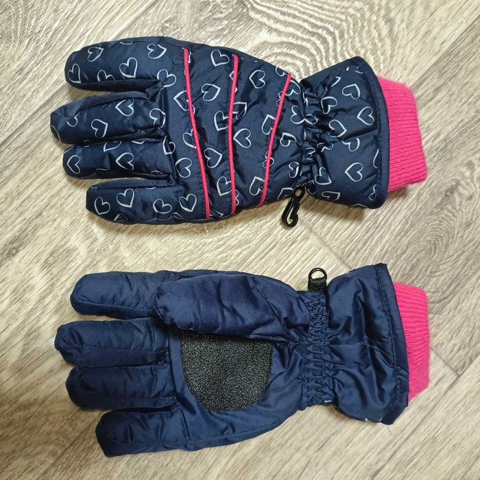 Перчатки рукавицы 8-9 лет зимние теплые