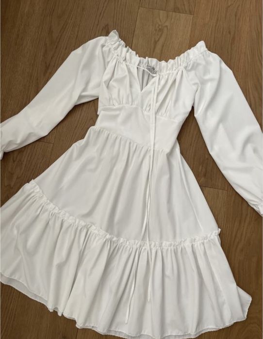 Плаття біле весна літо