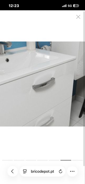 Conjunto Casa de banho pia + movel ARUNA