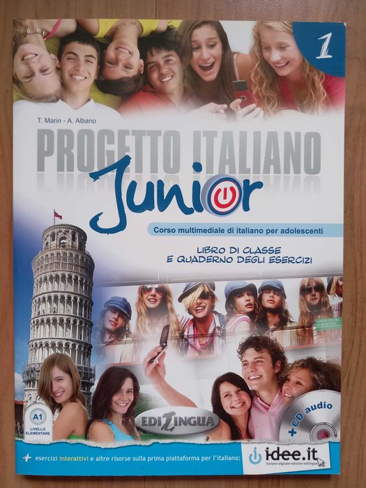 Progetto Italiano Junior A1 podręcznik + CD EDILINGUA
