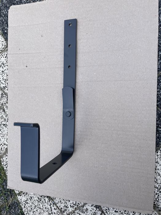 Niagara Pruszyński kwadrat uchwyt rynny antracyt