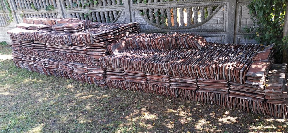 Dachówki 3500 sztuk + Rajtary 20 sztuk