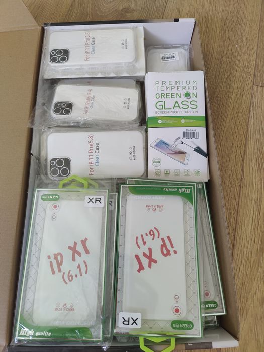 Capas de telemóvel e protetor de ecrã pacote bundle