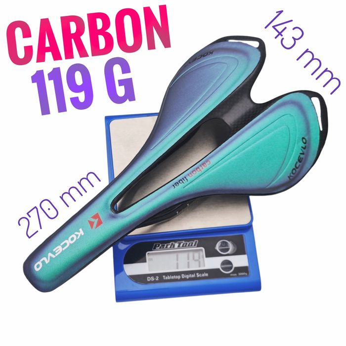 Carbon! KOCEVLO 143 mm siodełko siodło rowerowe carbonowe carbon gravel szosowe