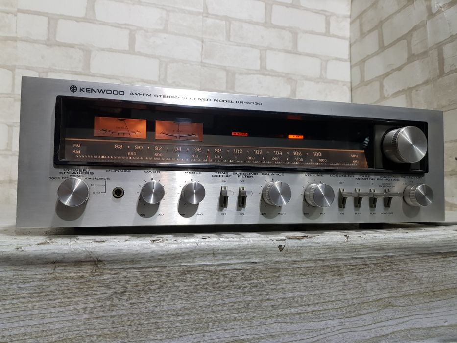 Стерео ресивер KENWOOD KR-6030,*2x110 Вт, б/у з Німеччини