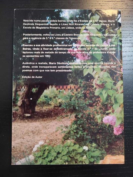 (Env. Incluído) Poemas Meus de Maria Deolinda L. Nunes