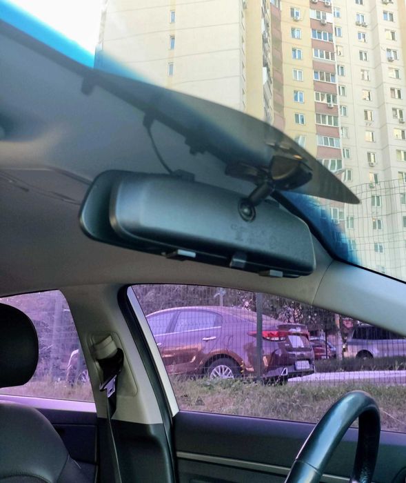 Зеркало Экран монитор КОМПЛЕКТ с Камера заднего вида Широкий угол Ночь