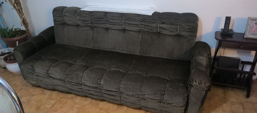 Sofá Antigo + Cadeirão (2)