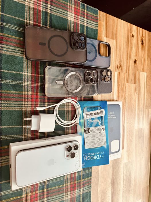 iPhone 14 Pro Max Silver 128GB /85% baterii /