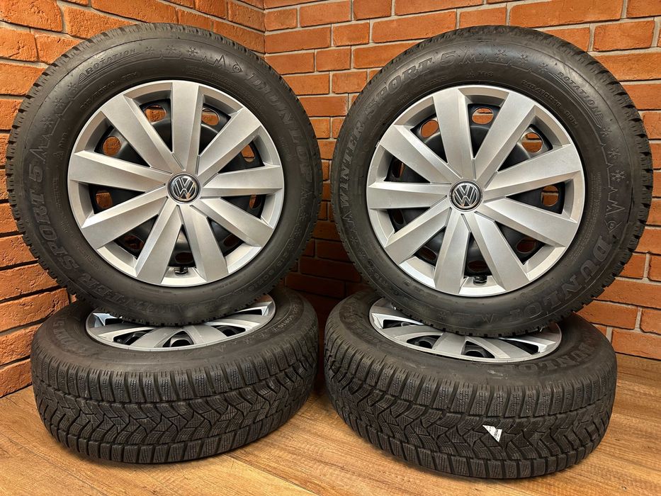 Koła Felgi 16 5x112 Vw Passat B8 Skoda Superb Zimowe 2023 Jak Nowe