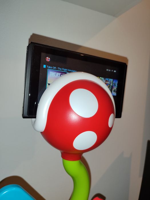 Suporte nintendo switch planta carnívora.