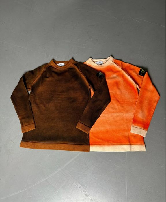 Светр Stone Island Hand SPRAYED Airbrush TREATMENT