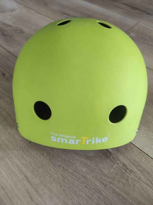 SmarTrike kask S 53-55 cm dziecięcy zielony rowerowy limonkowy
