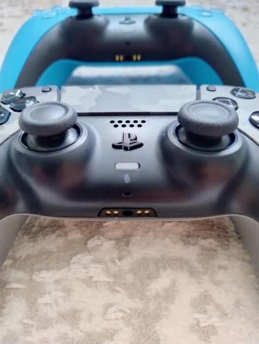 Джойстик dualsense Starlight Blue та Grey Cammo