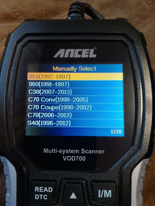 Сканер для Вольво ANCEL VOD 700.