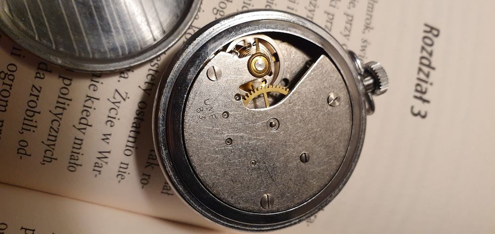 Vintage RUHLA - mechaniczny zegarek kieszonkowy - Made In Germany