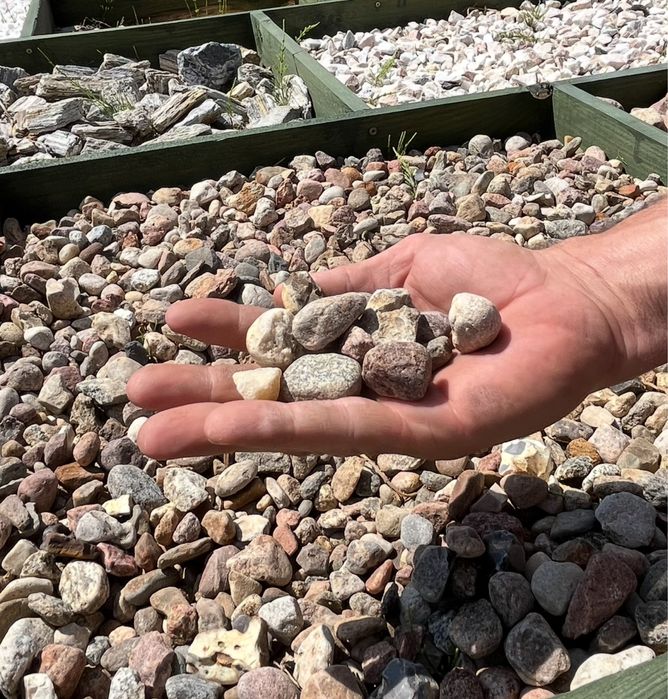 Kamienie ozdobne - otoczak kolowy we frakcji 8-16mm